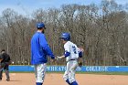 Baseball vs Emerson  Wheaton College Baseball vs Emerson College. - Photo By: KEITH NORDSTROM : Wheaton, Baseball